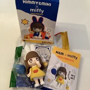 Kimmy & Miki x Miffy x 52Toys New Friends Relaxing Blind Box